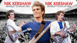 Nik Kershaw LIVE  Wembley Stadium 1984  with Interview [upl. by Sailesh]