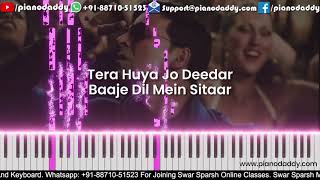 Hookah Bar Piano Tutorial  Piano Cover  Khiladi 786  beats pianocover pianotutorial music [upl. by Chenee]