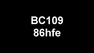 Transistor comparison Hybrid Fuzz BC108 BC109 2N2222A [upl. by Arretal921]