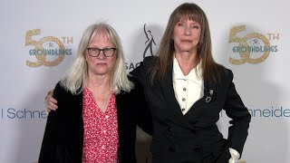 Tracy Newman and Laraine Newman attend The Groundlings 50th Anniversary celebration red carpet even [upl. by Paff]