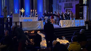 Veillée de prière du samedi soir à la basilique de Koekelberg [upl. by Ayikal]