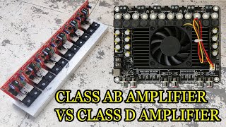 Class AB Amplifier Vs Class D Amplifier Whats The Difference Educational Content Dont watch this [upl. by Gardie]