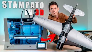 HO STAMPATO UN AEREO con una Stampante 3D Professionale  BCN3D SIGMA D25 [upl. by Lienaj]