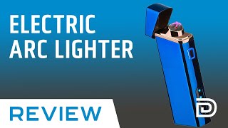 ELECTRIC ARC LIGHTER REVIEW  Rechargeable Windproof Flameless Lighter  Sipoe Dazlands Megatriz [upl. by Annekim]