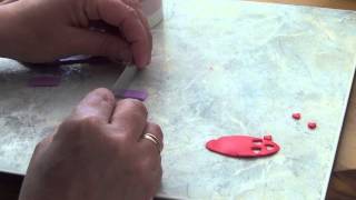 TUTO FIMO POLYMERE lettre enveloppe IDEE CREATIVE [upl. by Haidabej]