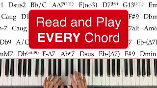 Learn EVERY Chord and Chord Symbol  The 7 Systems [upl. by Maiocco573]