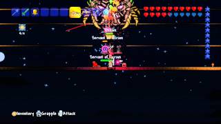 Killing OcramTerraria Easy boss [upl. by Quince229]