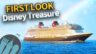 EXCLUSIVE FIRST LOOK INSIDE Disneys Newest Cruise Ship  Disney Treasure [upl. by Nyleahs659]