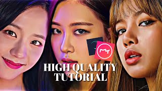 High Quality Tutorial  Alight motion and Meitu App [upl. by Belldame]