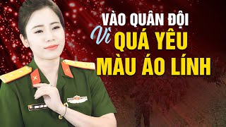 NSND LƯƠNG THÙY LINH quotQuyết định vào nhà hát chèo quân đội vì QUÁ YÊU MÀU XANH ÁO LÍNHquot [upl. by Vaientina907]