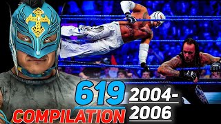 WWE Rey Mysterio 619 Compilation 20042006 [upl. by Odnalra]