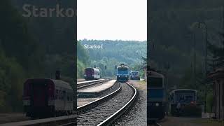 Klimatyczna stacja w Czechach train [upl. by Goldshell]