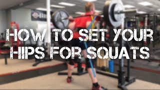 How to Set Your Hips For Squats [upl. by Friend]