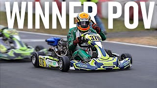 Shifter Kart Onboard Race Helmet Cam POV  P4 to P1 [upl. by Androw]