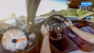 Porsche 9912 GTS  0300 kmh LAUNCH CONTROL 60FPS [upl. by Annerb]