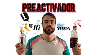 ⚪️FÓRMULA PRE ACTIVADOR EN PROCESO⚪️HIDROCROMOCROMO AL AGUA⚪️ [upl. by Hsetih]