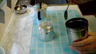 how to make a stovetop espresso part 1 [upl. by Etireugram]