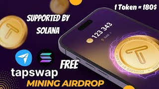 How to join Tap Swap airdrop  Tap Swap Mining Airdrop  Online Earning Without investment [upl. by Neret]