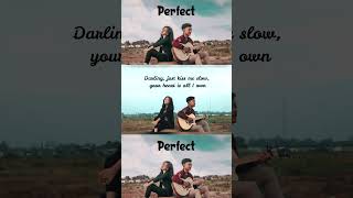 Ed Sheeran  Perfect Cover By Fadly Sinc amp Athalia [upl. by Khalsa672]