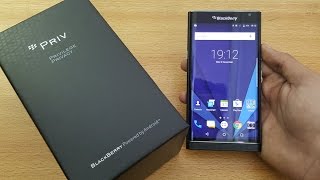 Blackberry Priv  Unboxing Setup amp First Look 4K [upl. by Alletse650]