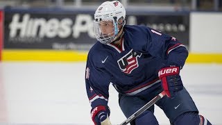 The Draft Analyst RW Oliver Wahlstrom Highlights 2018 NHL Draft [upl. by Onra]