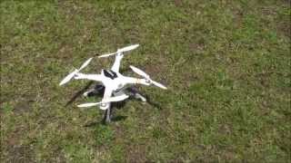 DJI PHANTOM 2 vs WALKERA QR X350 PRO FLIGHT MODE COMPARISON [upl. by Noland]