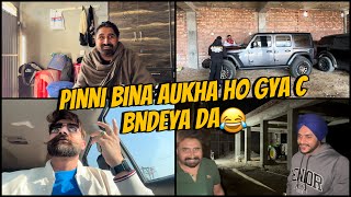 bapu ne lyi ajj rounak  pinni bina aukha c  bohout fun kita ajj  Dhillonpreet Vlogs [upl. by Brewer]