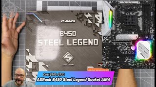 ASRock B450 Steel Legend Socket AM4 AMD [upl. by Safier]