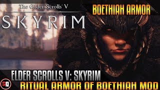 The Elder Scrolls V Skyrim  Ritual Armor Of Boethiah Mod [upl. by Milewski]