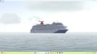 Carnival Magic Arriving into Amber Cove Dominican Republic in VSNG [upl. by Akemat]