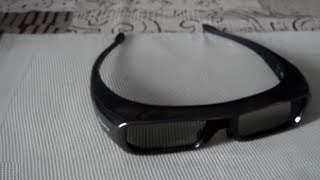 Sony TDGBR100 Glasses black 3DTV Test FR [upl. by Salomi]