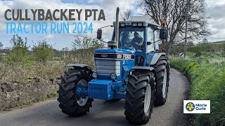 Cullybackey College PTA Tractor Run 2024 [upl. by Kcirdnekal]