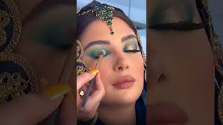 Arabian bridal makeup tutorial makeup bridal cosmetics eyemakeup hudabeauty paccosmetic yt [upl. by Suzanne707]