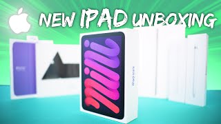 My Massive iPad Mini 2021 Unboxing [upl. by Ahsinej]