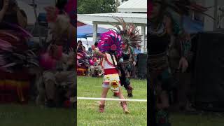 Aztec Dancing at the 2024 Nanticoke Lenape POW WOW dance culture newjersey [upl. by Idnaj]