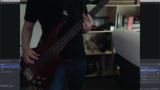 Metalish bass riff [upl. by Enialahs]