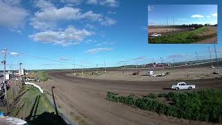 IMCA Hobby Stock Heat 1 multiview 62924 [upl. by Llenrup]