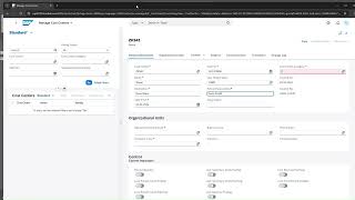 EasyInput  Training 05  01 RF Script SAP Fiori  Cost Center Creation 13 [upl. by Hadden]