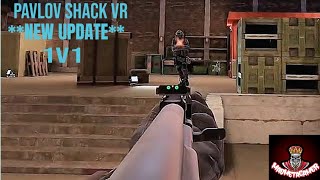 Pavlov Shack VR NEW UPDATE 👀 1V1S on mini maps 😤 [upl. by Eibrik]