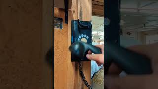 Getting business done at Jason and Jacks on this antique rotary phone [upl. by Bibi]