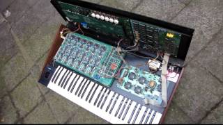 Oberheim Matrix 12 opened [upl. by Amesari]