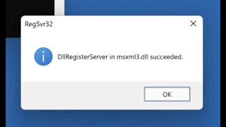 How to Register DLL Files in Windows 1110 [upl. by Dag]