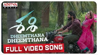 Dheemthana Dheemthana Full Video Song  Sashi Songs  Aadi Surbhi Rashi Singh  Arun Chiluveru [upl. by Anagrom]