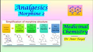 Narcotic Analgesics part 2 Morphine  Medicinal Chemistry  E  PDF 👇 [upl. by Lemuela]