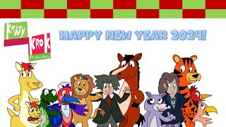 Krazy Krok Productions  Happy New Year 2024  Special Puppet Show and Project Supercut [upl. by Tallou370]