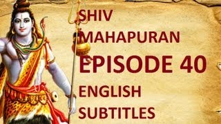 Shiv Mahapuran with English Subtitles  Episode 40 I Ganesh  Kartikeya Milan The Meeting of Ganesh Kartikeya [upl. by Sualohcin]