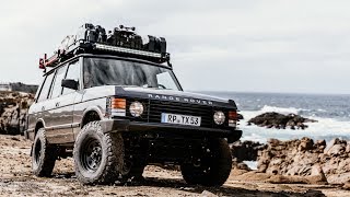 Range Rover Classic  Overland Vanlife Build Tour [upl. by Kerril]