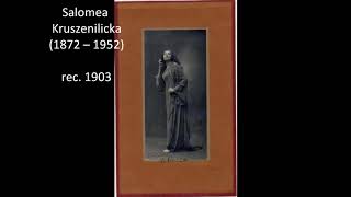 E Grieg Solveigs Song Comparison of four early performances 18891904 [upl. by Ainej966]