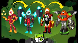 Ben10 All OmniEnhancedKixNaut Alien Forms [upl. by Ynohtnaed]