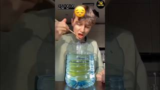 Drinking 12 liter of water with chopsticks 🥢 vs 💧 [upl. by Ainoyek]